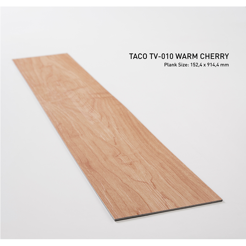 TACO: Vinyl Plank TACO 3mm TV-010 Warm Cherry (1 dus = 3,34 m2) - small 1
